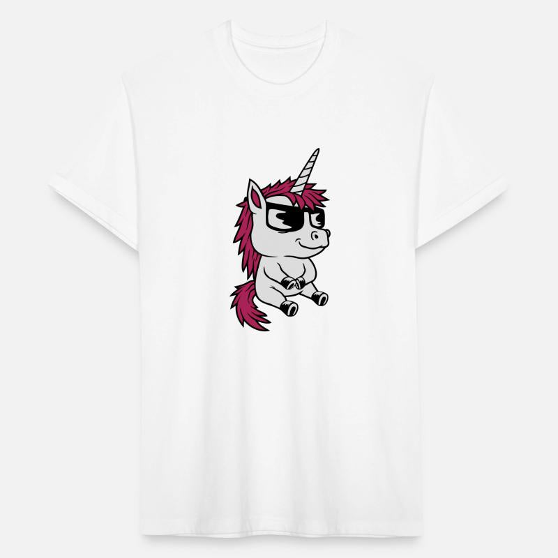 Cool sunglasses unicorn comic