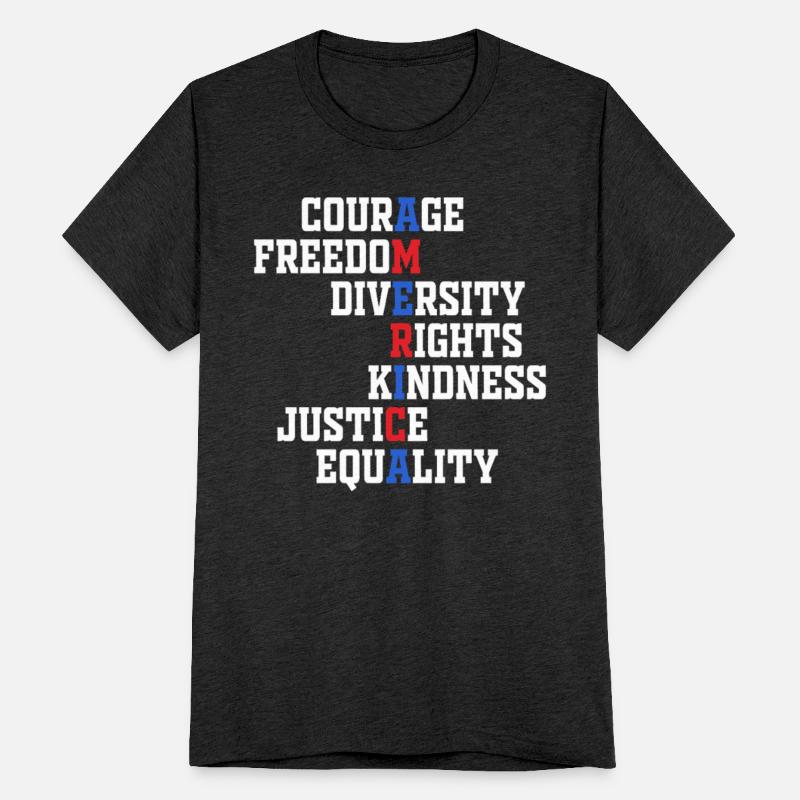 Courage Freedom Diversity Right Kindness Justice