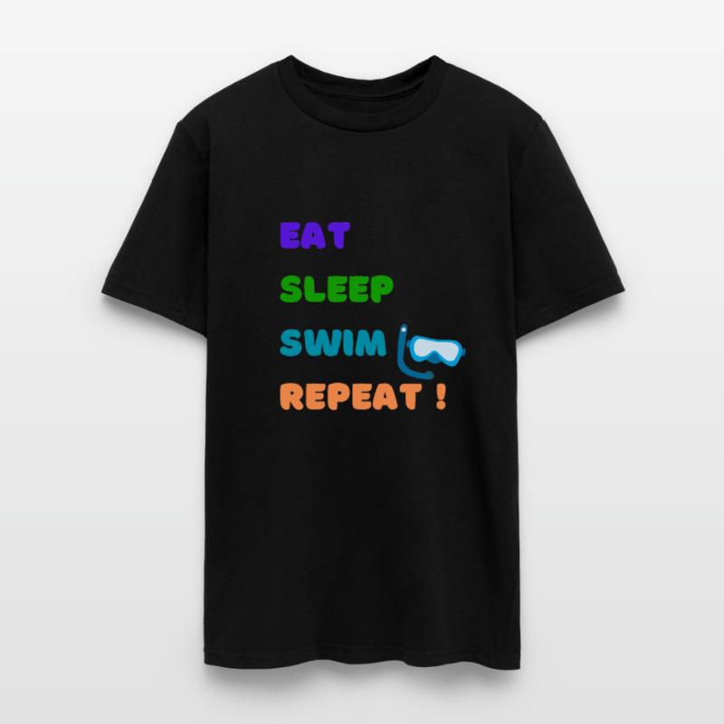 CUTE DESIGN FOR SWIMMING LOVERS