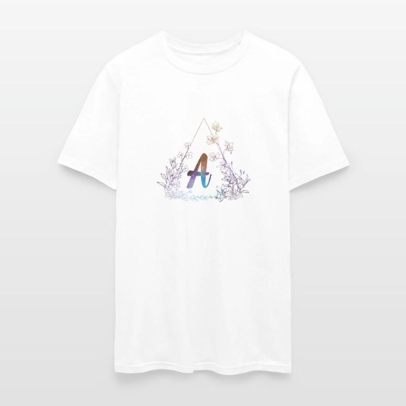 Cute Floral Monogram A| Monogram A