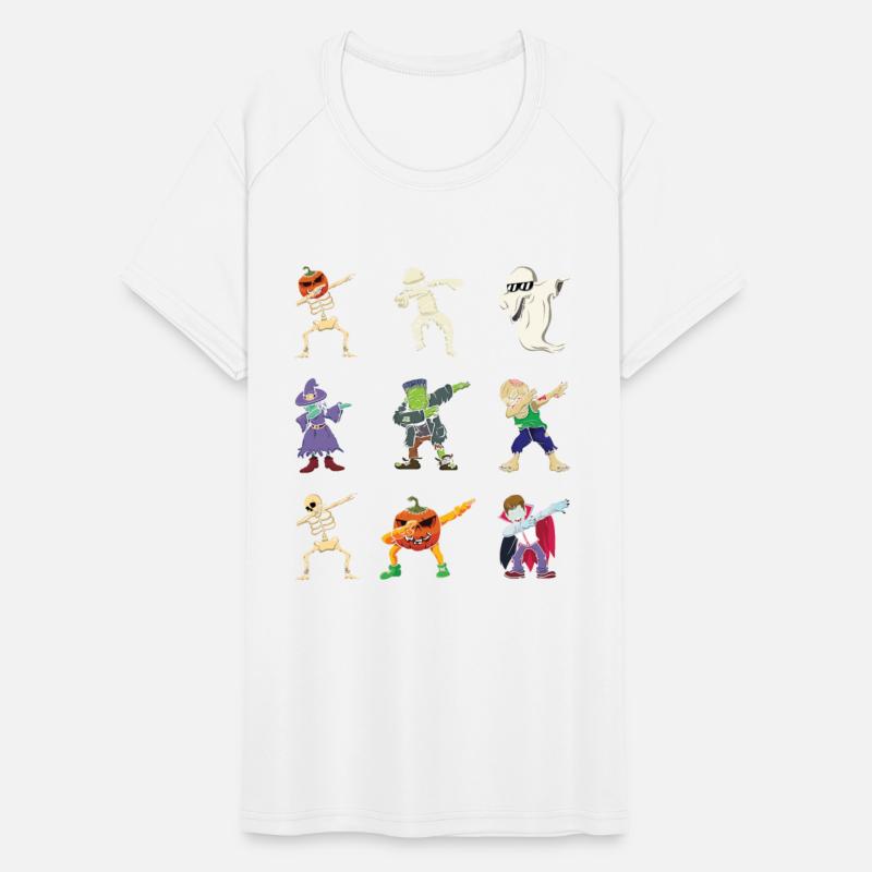 Dabbing Halloween Monsters Lazy Creepy Halloween