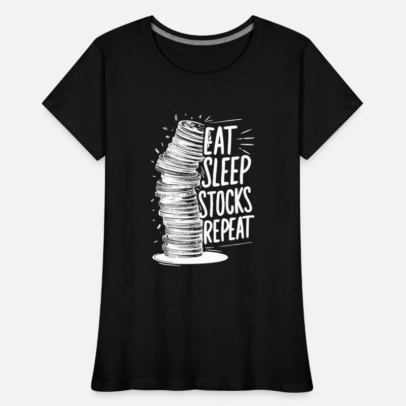 Day Trader Hustle - Eat Sleep Stocks Repeat