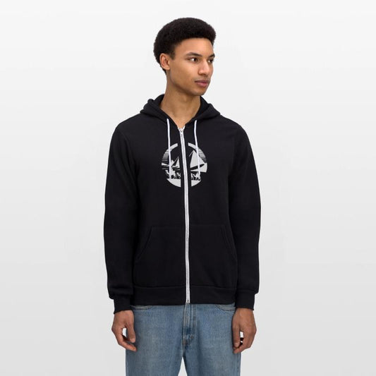 Desert Caravan With Pyramids In The Background