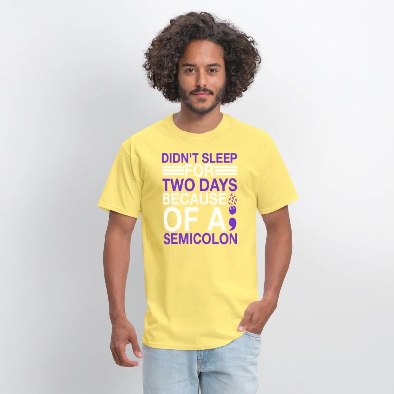 Didn't Sleep For Two Days Because Of A Semicolon