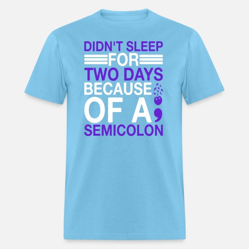 Didn't Sleep For Two Days Because Of A Semicolon
