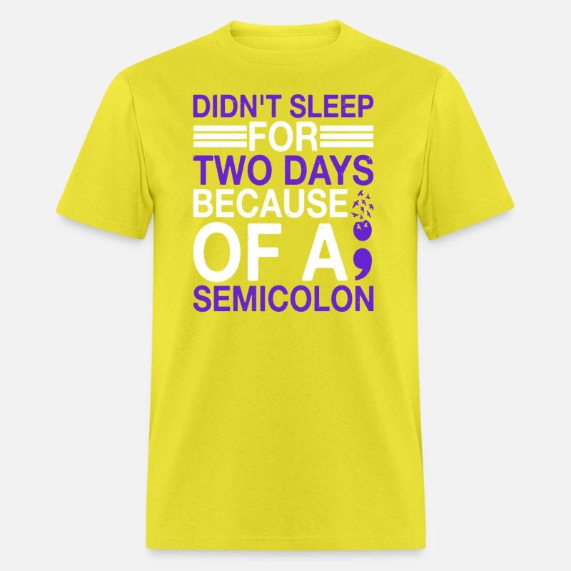 Didn't Sleep For Two Days Because Of A Semicolon
