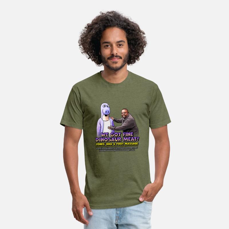 Dinosaur Meat design - Jones BBQ & Foot Massage