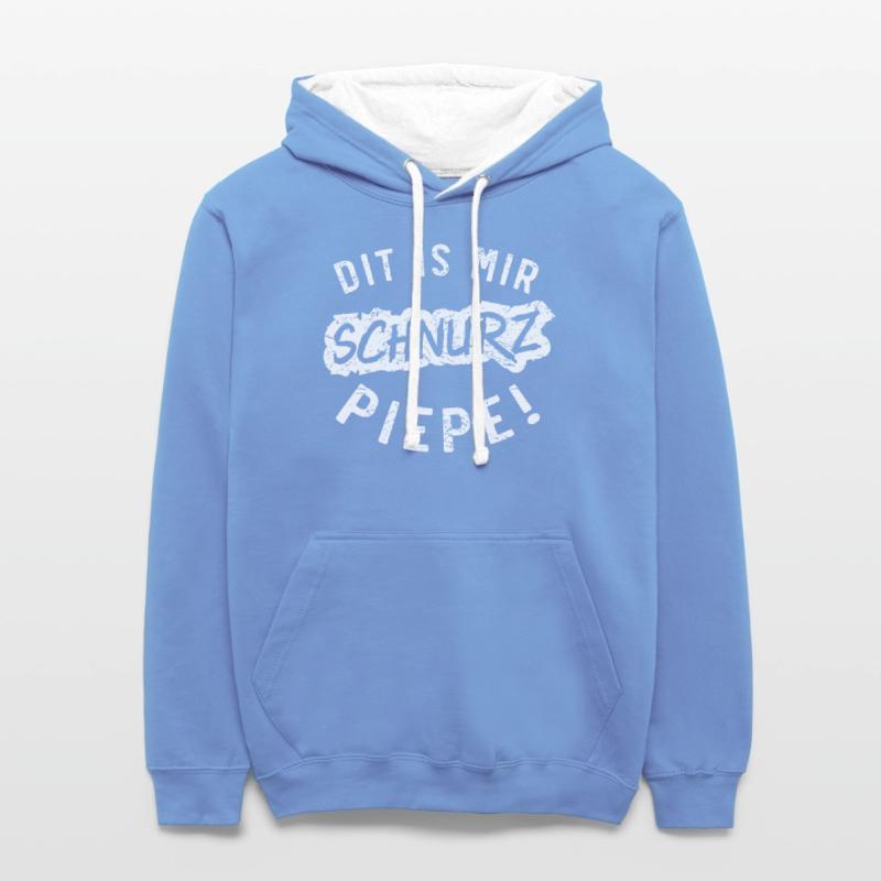 Dit is mir Schnurz Piepe Grunge white