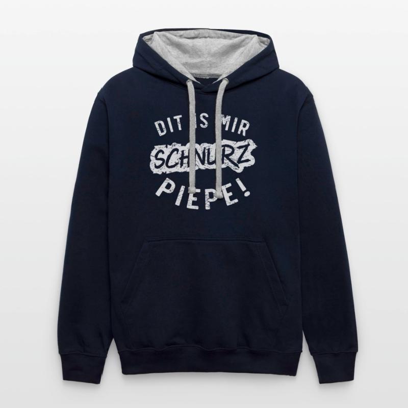 Dit is mir Schnurz Piepe Grunge white