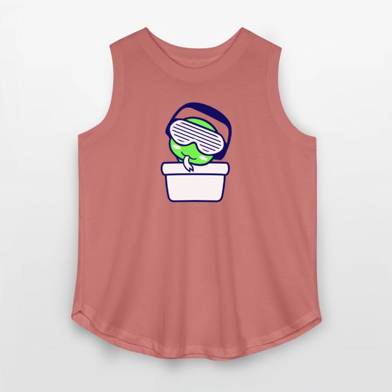 DJ cute Snake in a pot Sunglasses Music Club Party