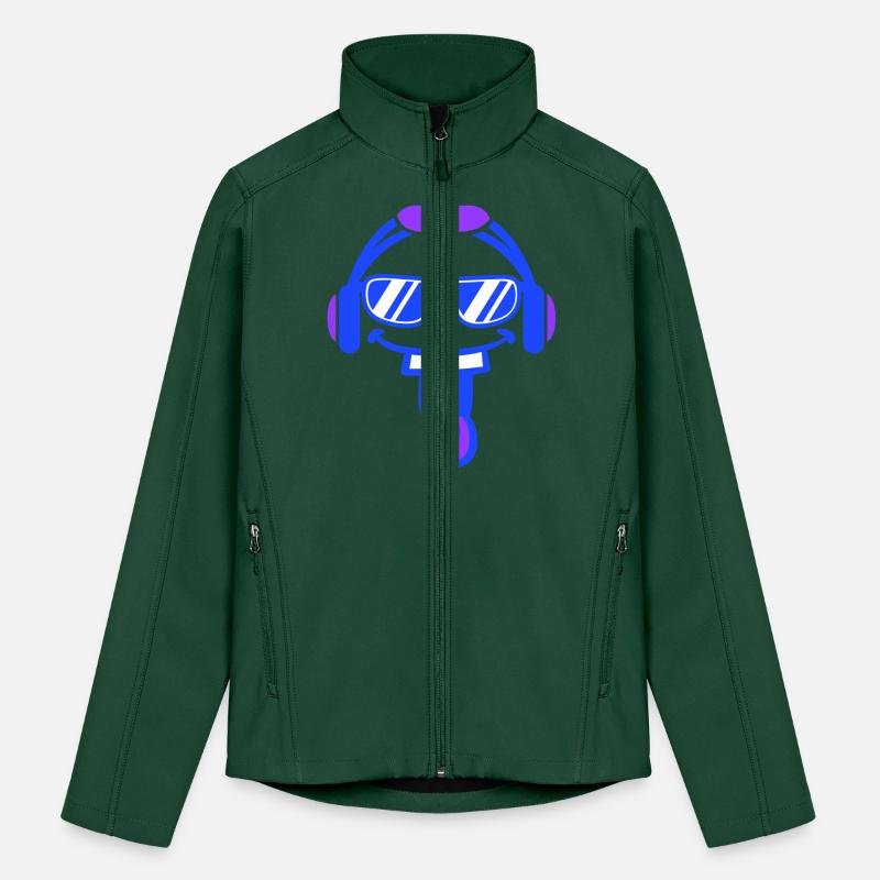 DJ Face Laughing Happy Head Sunglasses Music Party