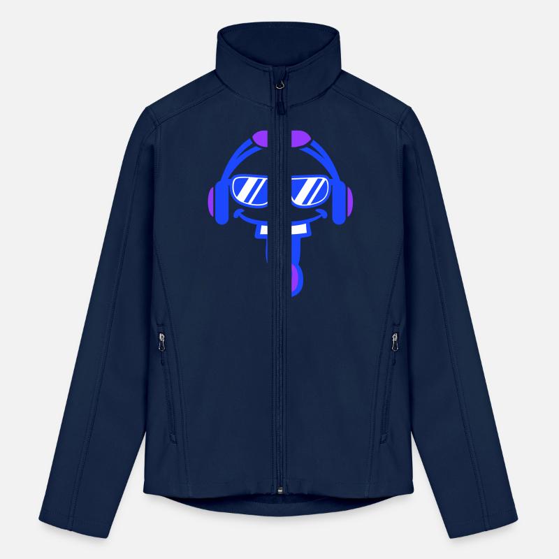 DJ Face Laughing Happy Head Sunglasses Music Party