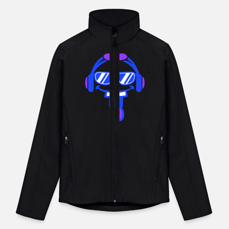 DJ Face Laughing Happy Head Sunglasses Music Party