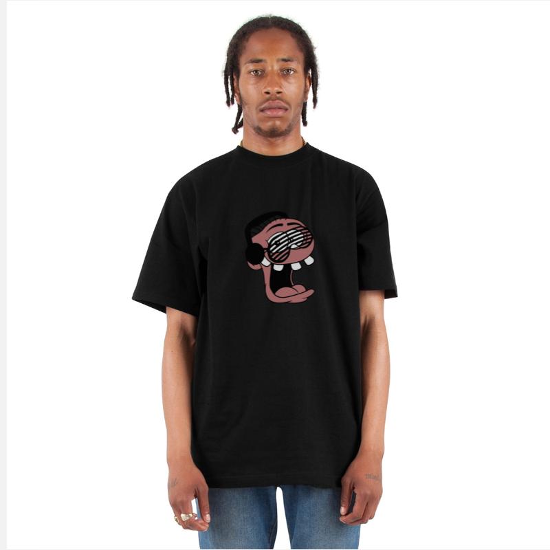 DJ Funny Laughing Comic Face Sunglasses Music Fun