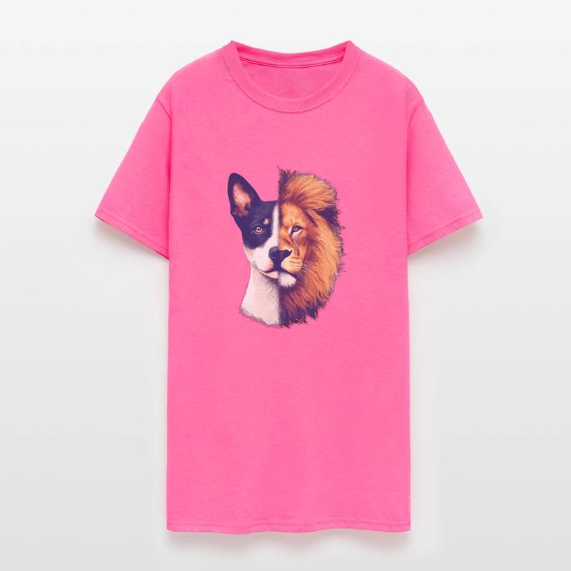 dog half Lion animal art