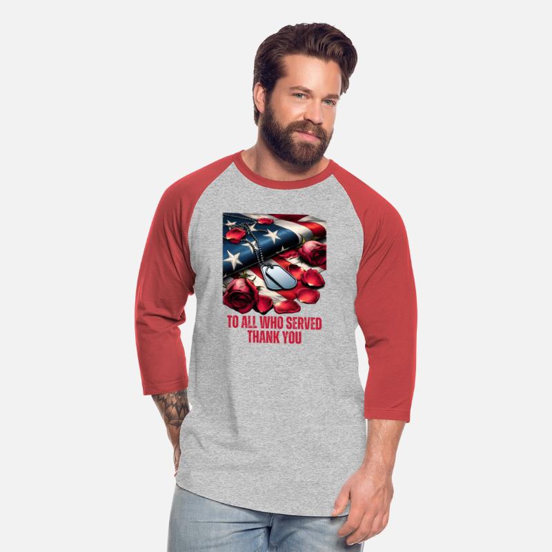 Dog Tags Coins Flag Roses Veterans Day