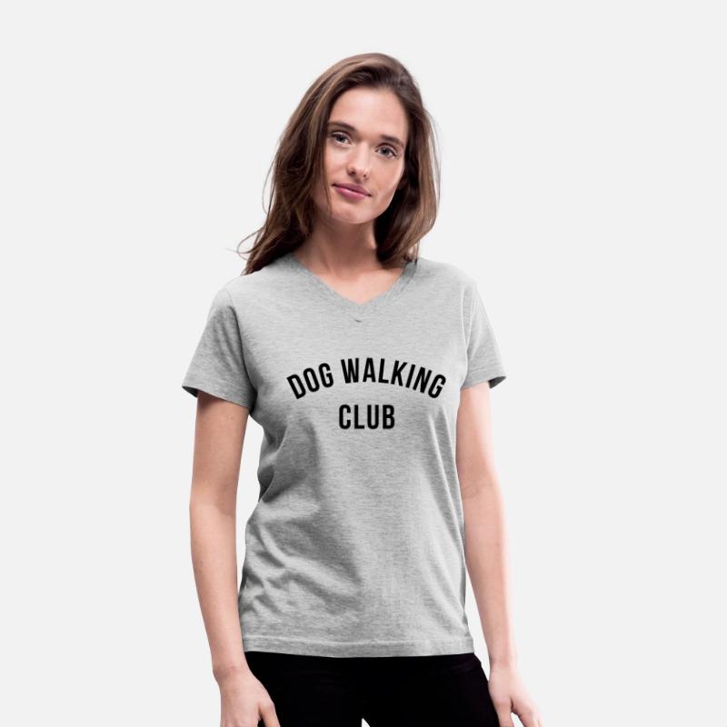 Dog Walking Club Black Typography Design For Dog