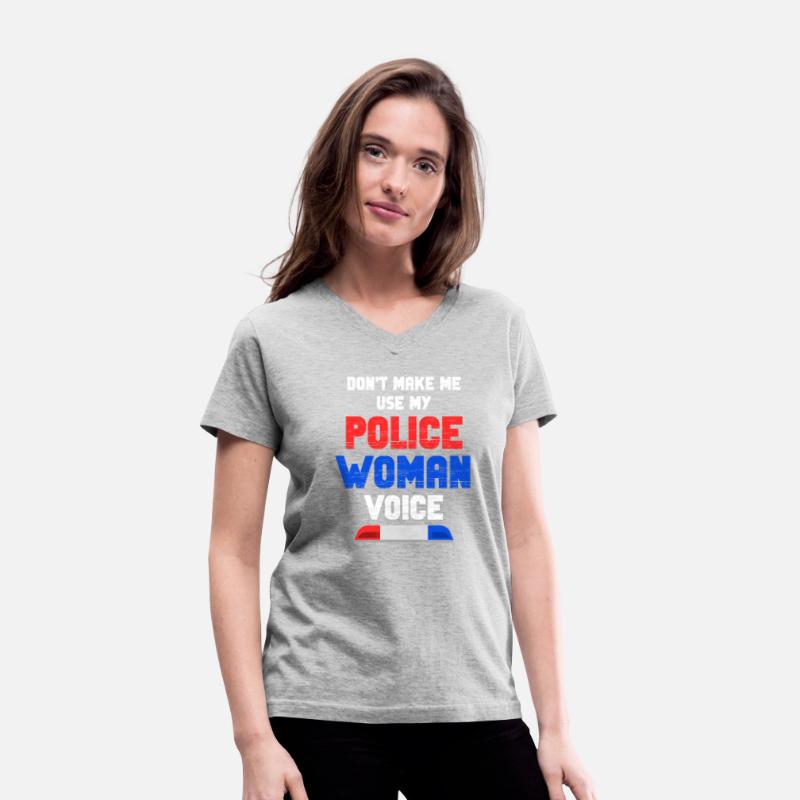 Don't Make Me Use My Policewoman Voice Crime Cop