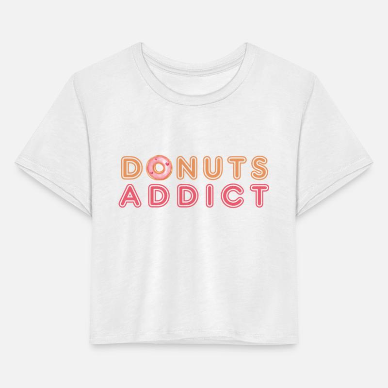 Donuts addict pink love