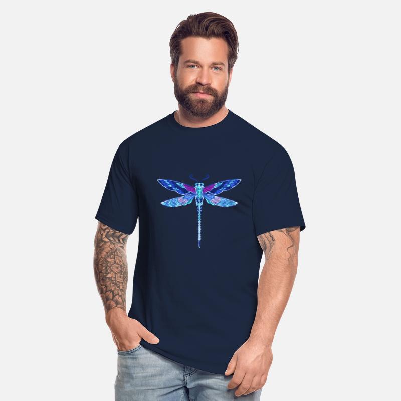 Dragonfly Blue drawing cute gift