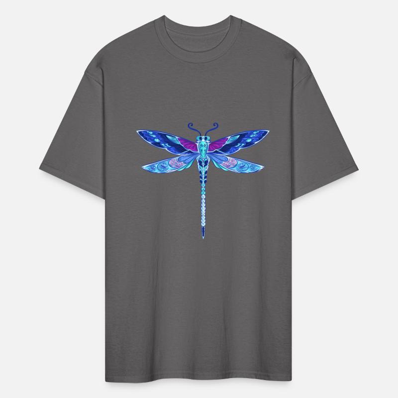 Dragonfly Blue drawing cute gift
