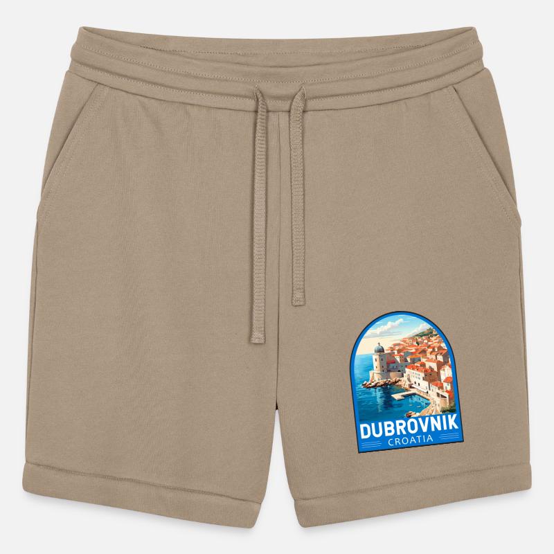 Dubrovnik Croatia Travel Retro Emblem