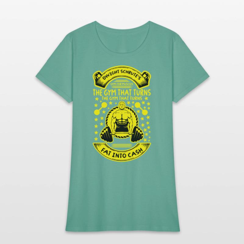 Dwight schrute s gym for muscles the gym that