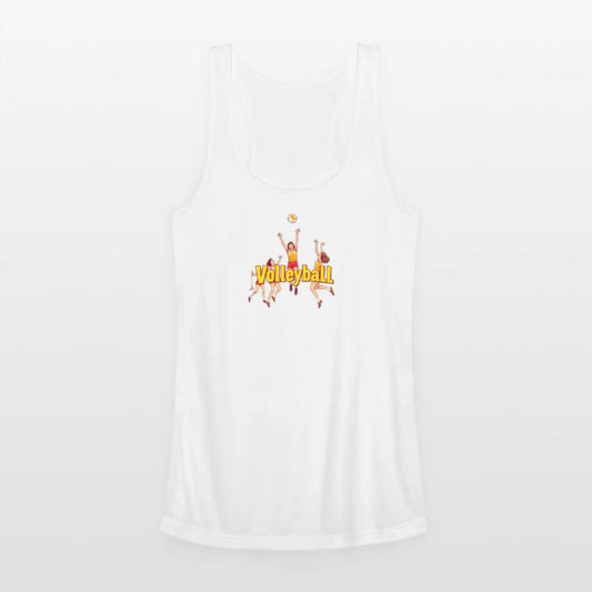 Dynamic Volleyball Team Illustration