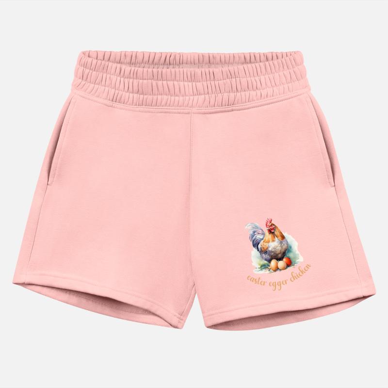 Easter Egger Chicken with Eggs