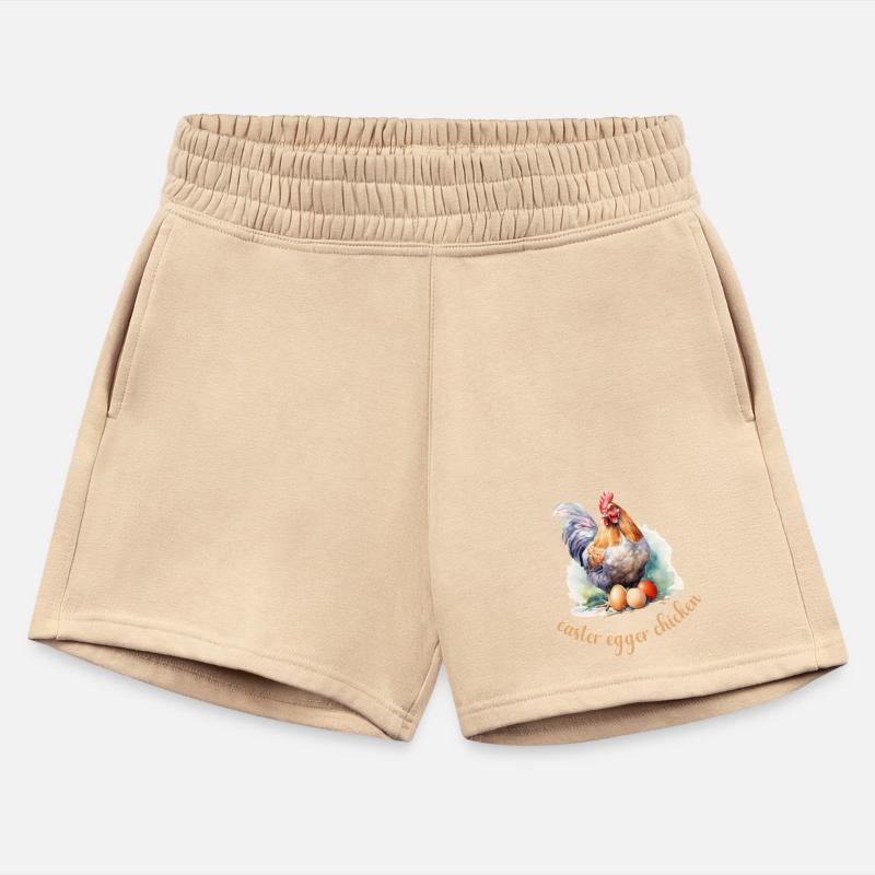 Easter Egger Chicken with Eggs