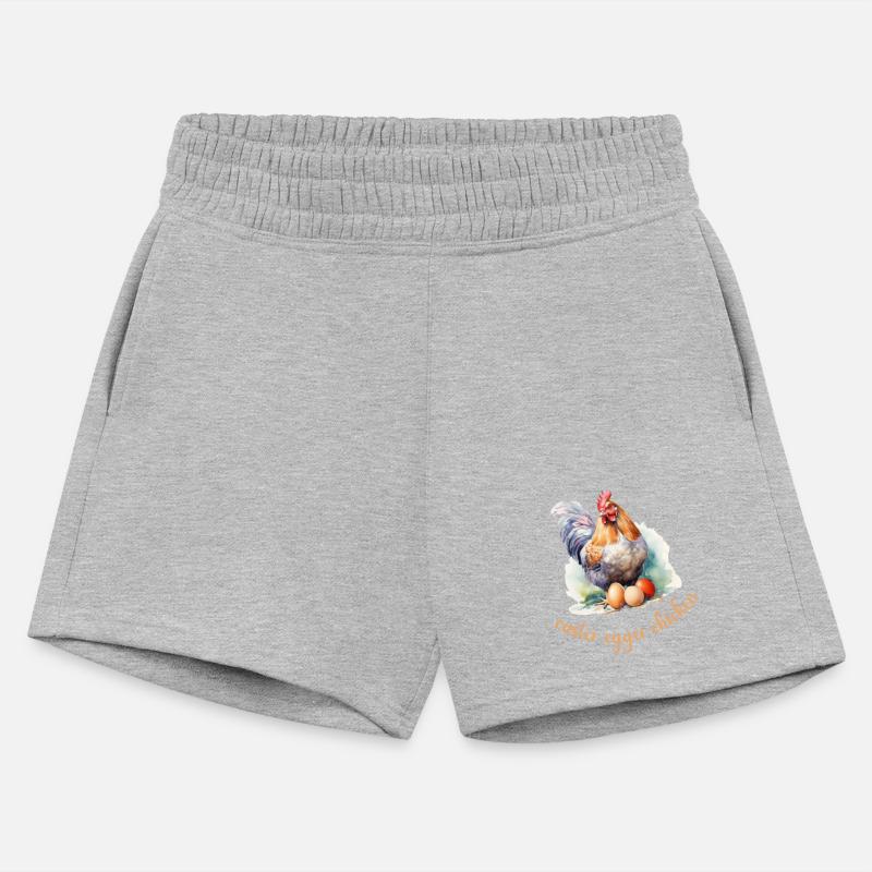 Easter Egger Chicken with Eggs