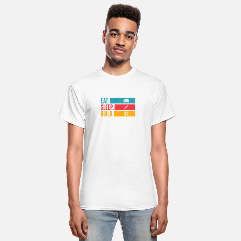 Eat Sleep Build Repeat DIY Shirt