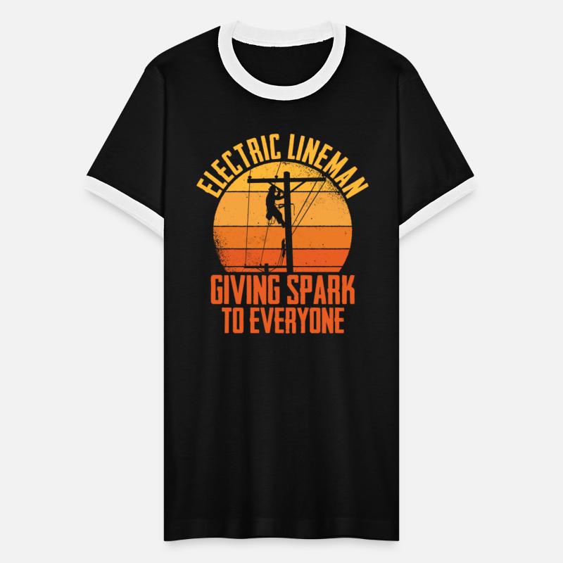 Electric Lineman Giving Spark To Everyone