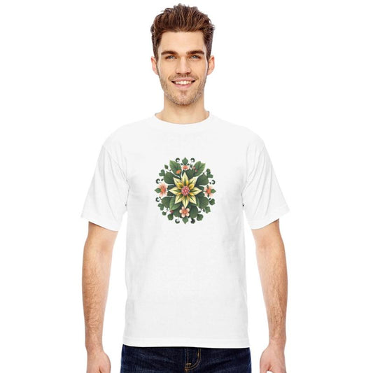 Elegant Botanical Mandala Design