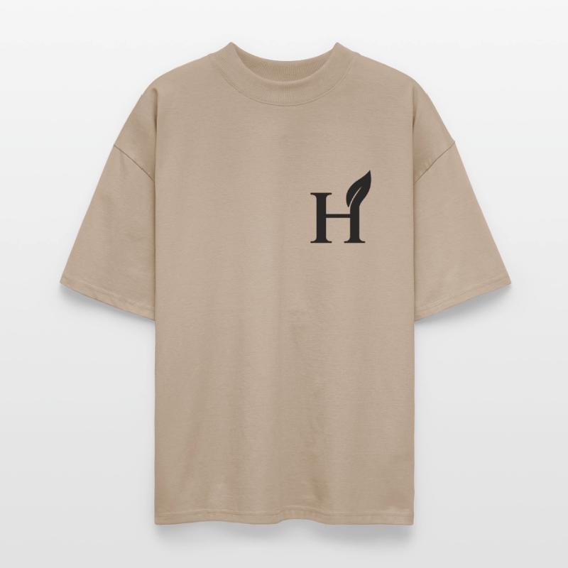 Elegant Monogram with Leaf Accent