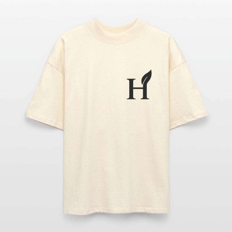 Elegant Monogram with Leaf Accent