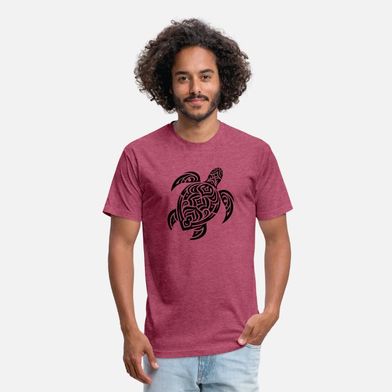 Elegant Tribal Tattoo Turtle