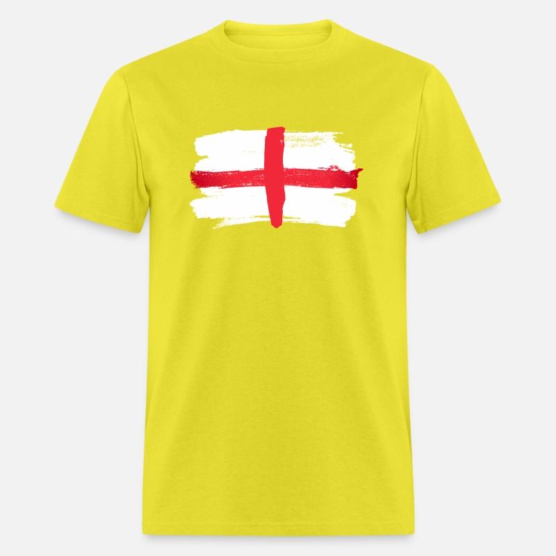England Flag Paint Style