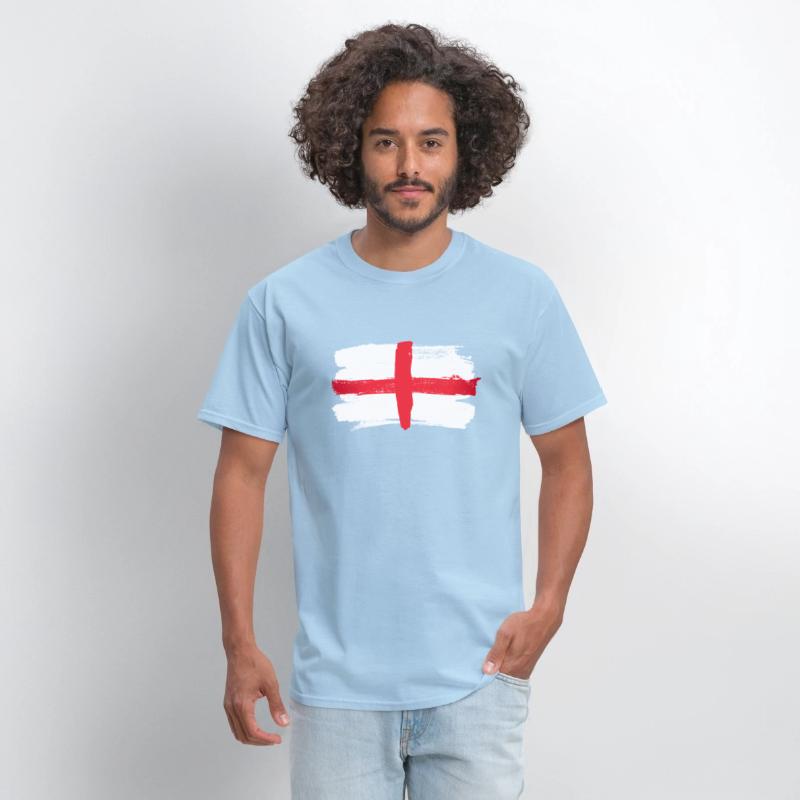 England Flag Paint Style