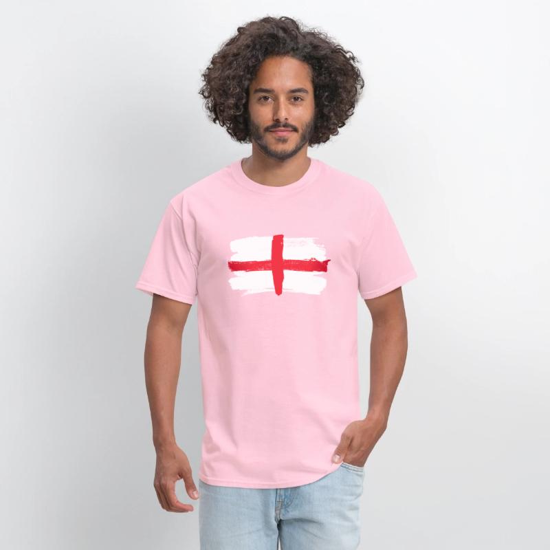 England Flag Paint Style