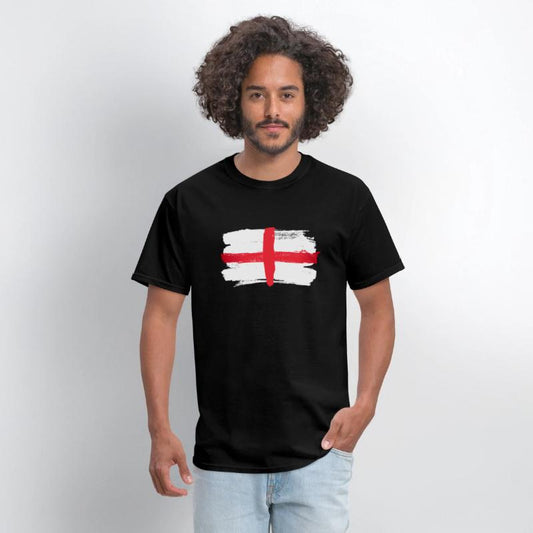 England Flag Paint Style