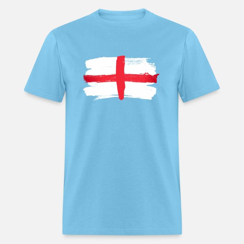 England Flag Paint Style
