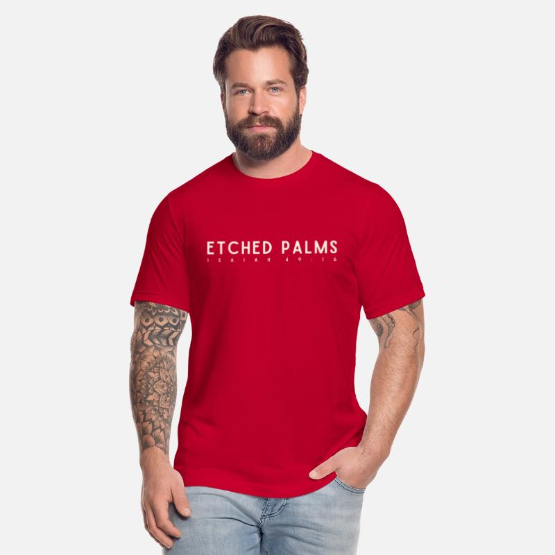 Etched Palms Dark Graphic Tee