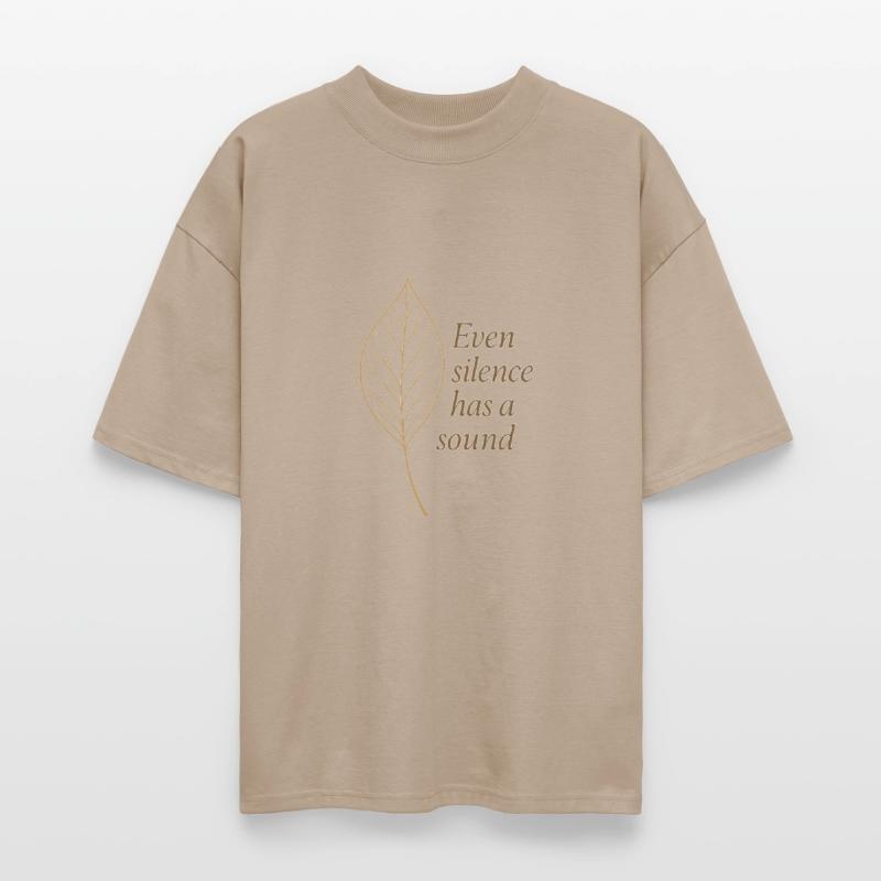 Even Silence Has a Sound – Leaf Whisper Tee
