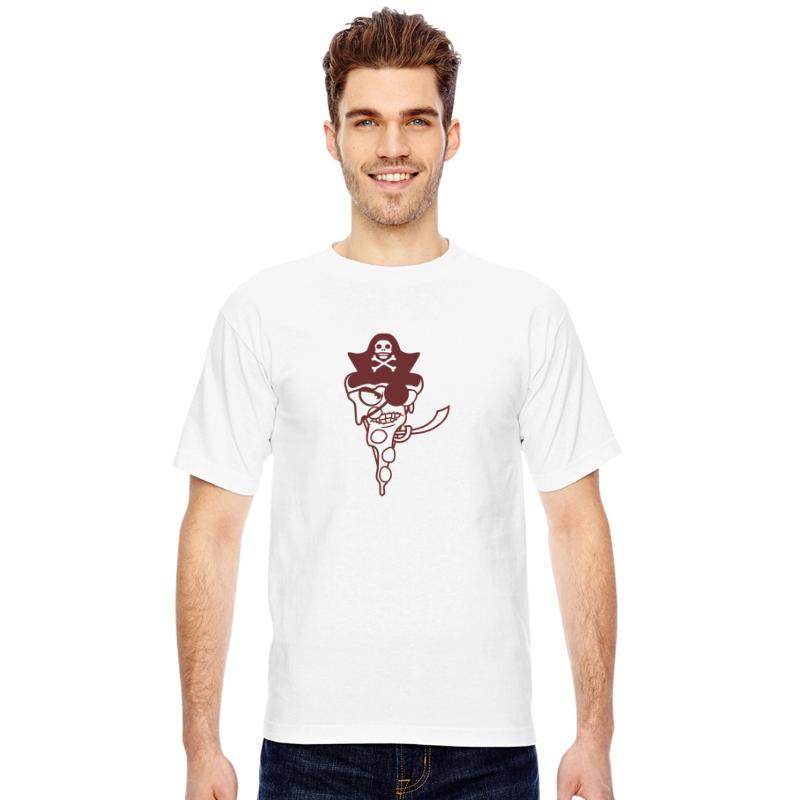 Evil Fast Food Pizza Pirate Captain Cool Eye Patch