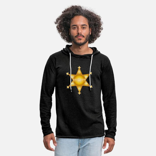 exceptional gold-colored sheriff's star