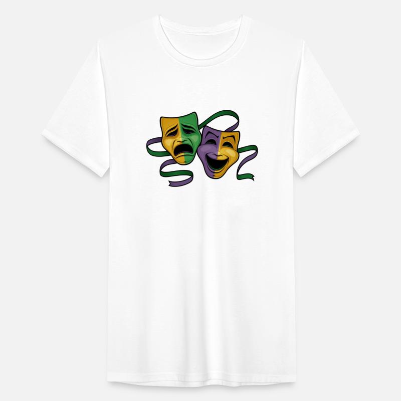 Festive Mardi Gras Party Happy & Sad Theater Masks