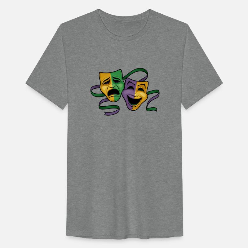 Festive Mardi Gras Party Happy & Sad Theater Masks