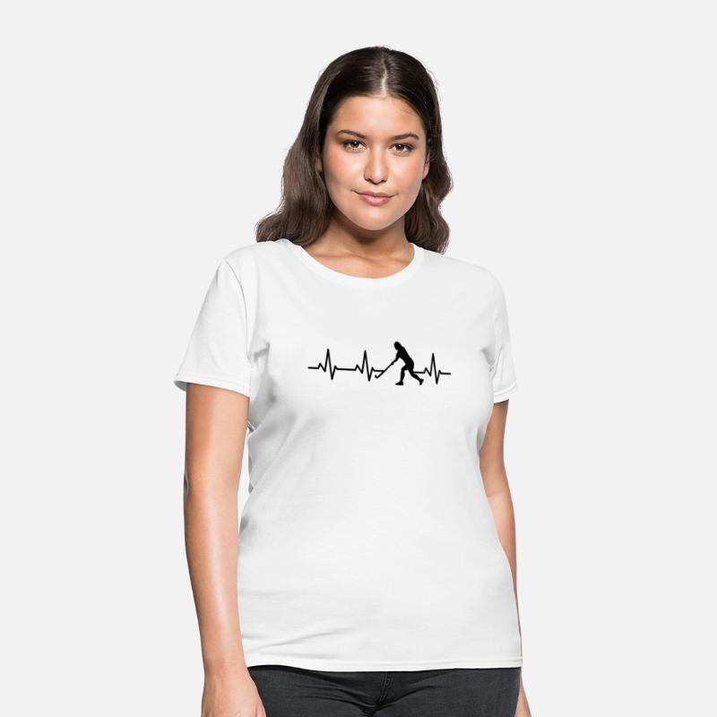 Field Hockey Player ECG Heartline