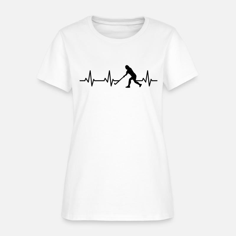 Field Hockey Player ECG Heartline